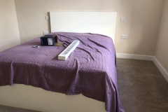 The bed arrives!
